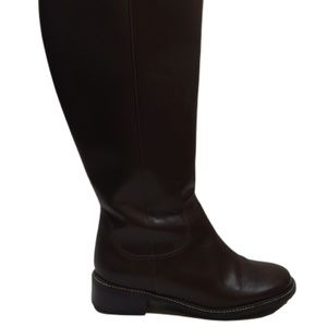 L.L. BEAN BROWN LEATHER RIDING BOOTS 6 W